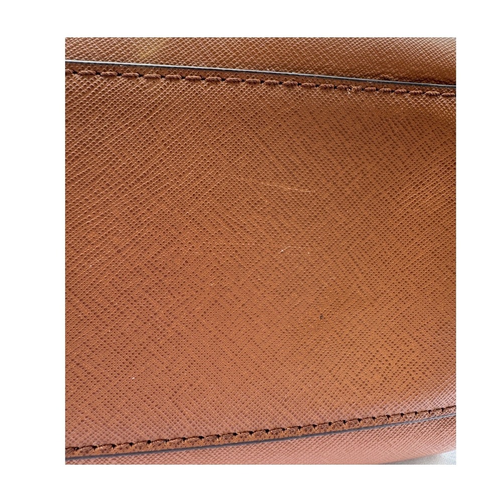 Michael Kors Jet Set Chain Tote Bag Luggage Brown Gold Hardware With Dust Bag - Picture 5 of 10